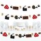 Big Dot of Happiness Red Carpet - Movie Night Party DIY Decorations - Clothespin Garland Banner - 44 Pieces